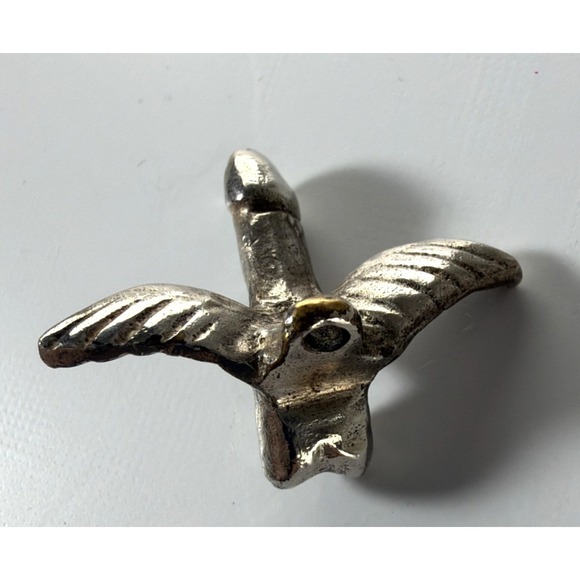Vintage Winged Phallus Penis Flying Dick Roman Good Luck Symbol Fascinus Charm - Picture 3 of 8
